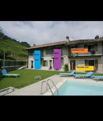 Sul Bric Dei Capalot Lejlighed La Morra